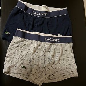 Lacoste Boxer Briefs, Men’s Small, 2ct